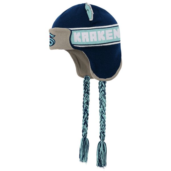 Garcon NHL Bonnet d'hiver TROOPER EARS Seattle Kraken