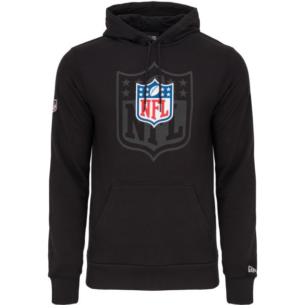 New Era Fleece Hoody - NFL Shield Logo League 2.0 schwarz