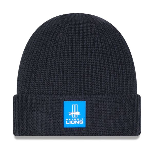 New Era Knit Bonnet D'Hiver SIDELINE Detroit Lions