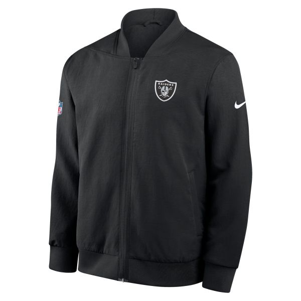 Las Vegas Raiders Nike NFL Sideline Bomber Jacke