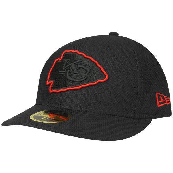 New Era 59Fifty Low Profile Cap - Kansas City Chiefs schwarz