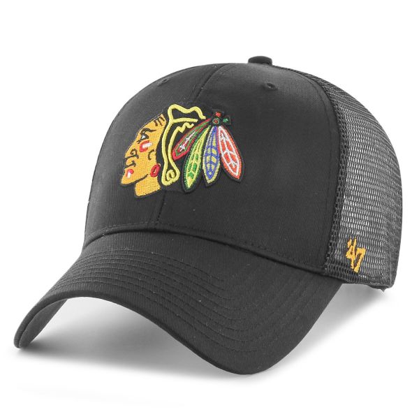 47 Brand Adjustable Cap - BRANSON Chicago Blackhawks schwarz