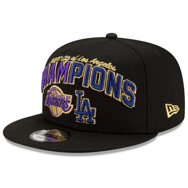 New Era 9Fifty Snapback Cap CHAMPS 2020 LA Lakers & Dodgers