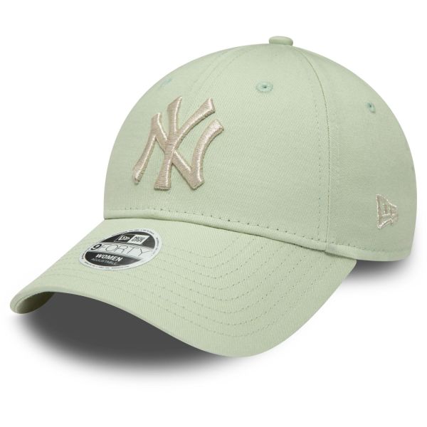 New Era 9Forty Womens Cap - METALLIC New York Yankees stone