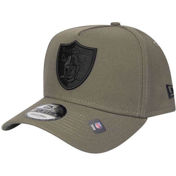 New Era 9Forty A-Frame Snapback Cap Las Vegas Raiders olive