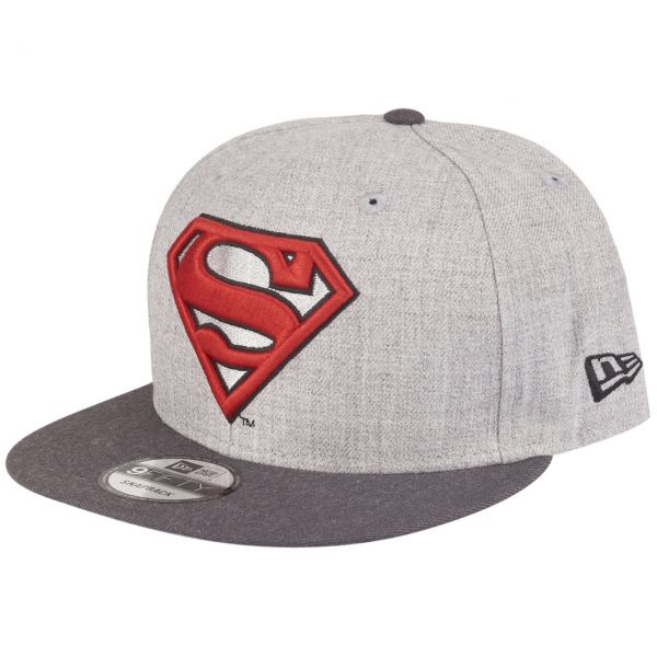 New Era 9Fifty Snapback DC Comics Cap - HEATHER Superman