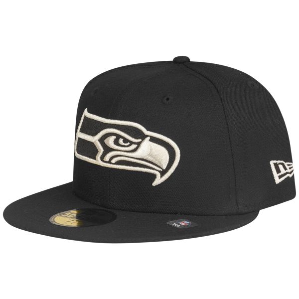 New Era 59Fifty Fitted Cap - METALLIC Seattle Seahawks