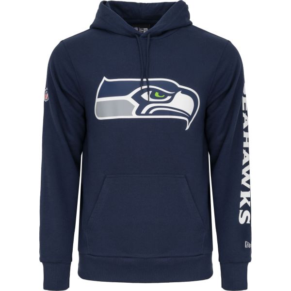 New Era NFL Fleece Hoody - VERTICAL Seattle Seahawks