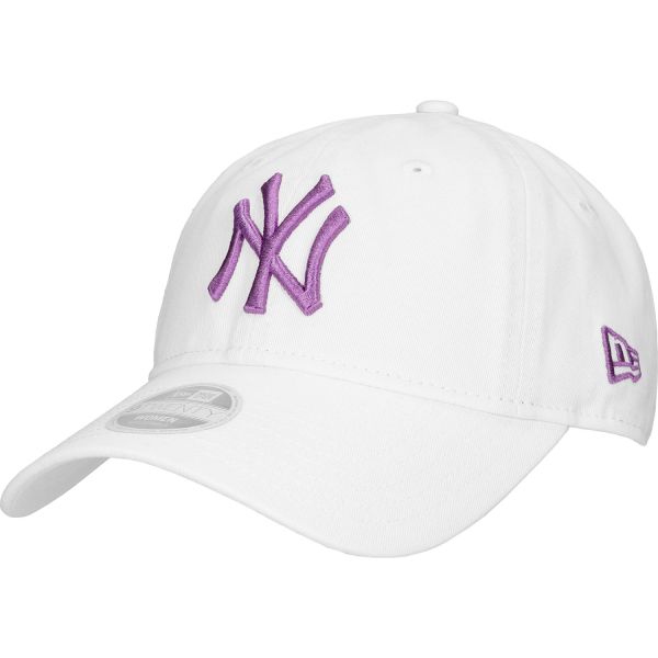 New Era 9Twenty Damen Cap - New York Yankees weiß / lila