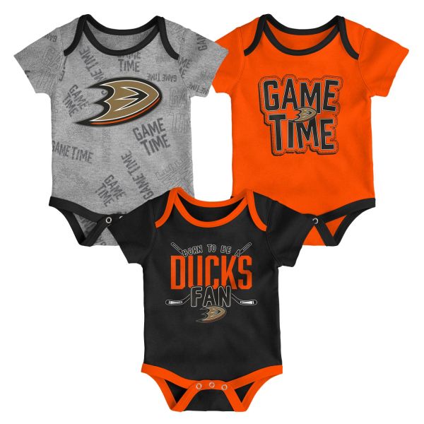 Outerstuff NHL Infant 3pcs Bodysuit-Set Anaheim Ducks