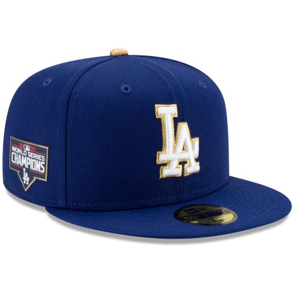 New Era 59Fifty Fitted Cap - WORLD SERIES GOLD LA Dodgers