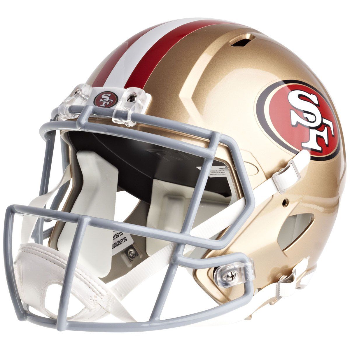 amfoo - Riddell Speed Replica Football Helm - San Francisco 49ers