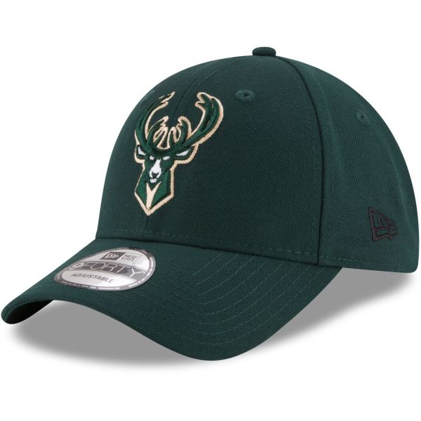 New Era 9Forty Cap - NBA LEAGUE Milwaukee Bucks forest green