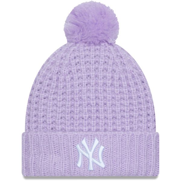 New Era Damen Wintermütze - COSY POM New York Yankees lila