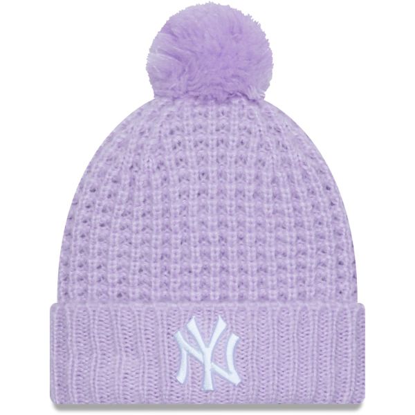 New Era Women's Winter Beanie - COSY POM New York Yankees