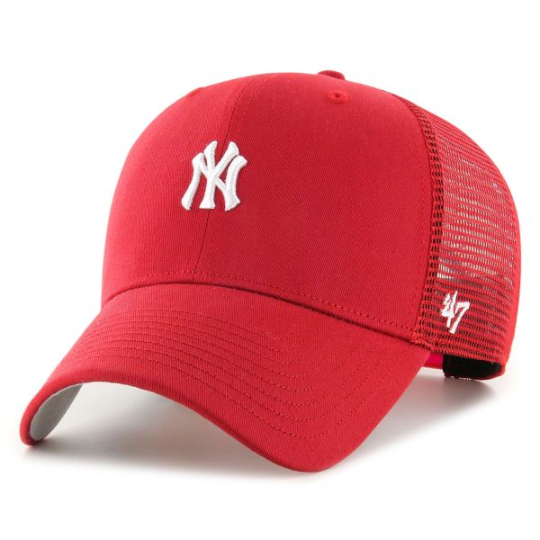 47 Brand Trucker Cap - BASE RUNNER New York Yankees red