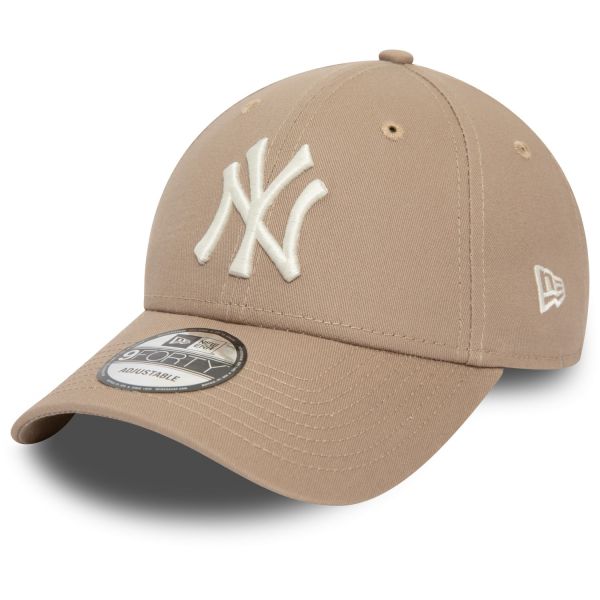 New Era 9Forty Strapback Cap - New York Yankees ash brown
