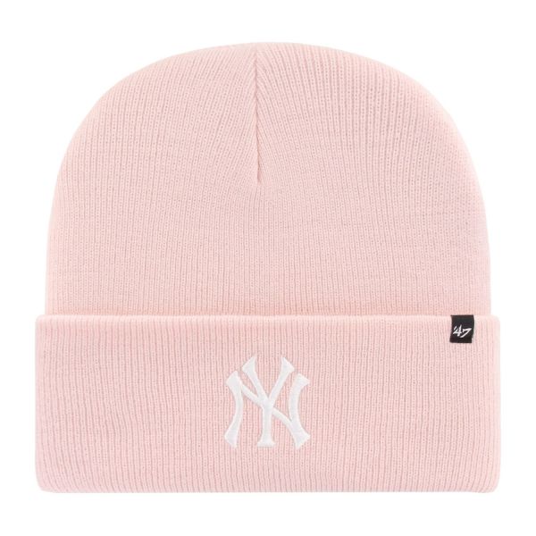 47 Brand Knit Beanie - HAYMAKER New York Yankees pink