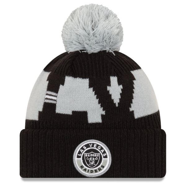 New Era NFL ON-FIELD Sideline Beanie - Las Vegas Raiders