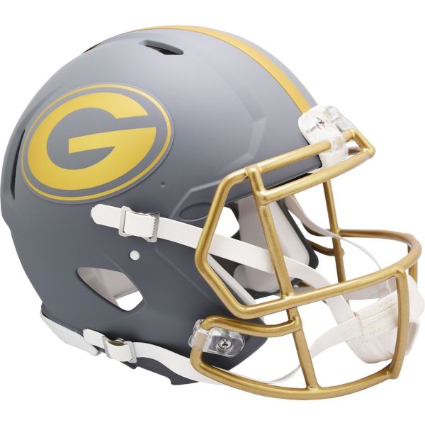 Riddell Speed Authentic Helmet NFL SLATE Green Bay Packers