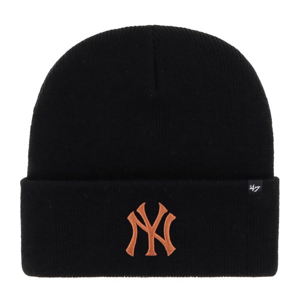 47 Brand Beanie Wintermütze - HAYMAKER NY Yankees schwarz