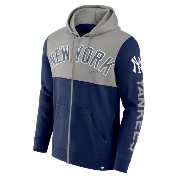 New York Yankees Fundamentals Fleece Full Zip Hoody