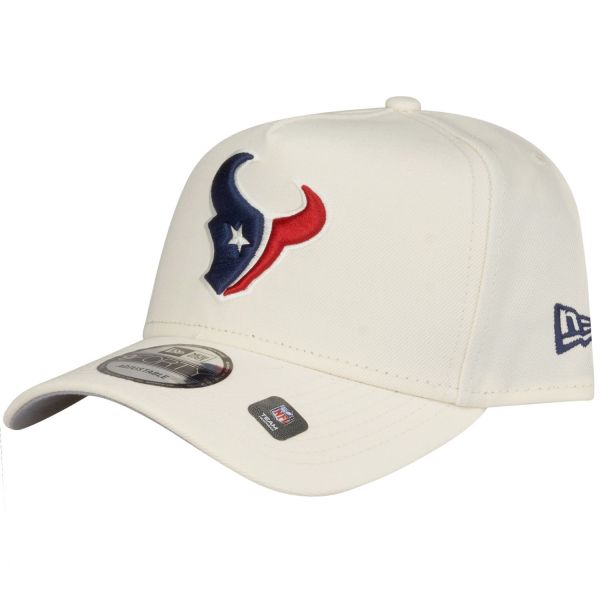 New Era 9Forty A-Frame Cap - Houston Texans chrome white