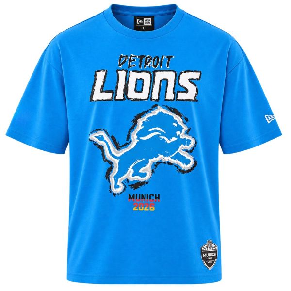 New Era NFL Shirt - ISG MUNICH Detroit Lions