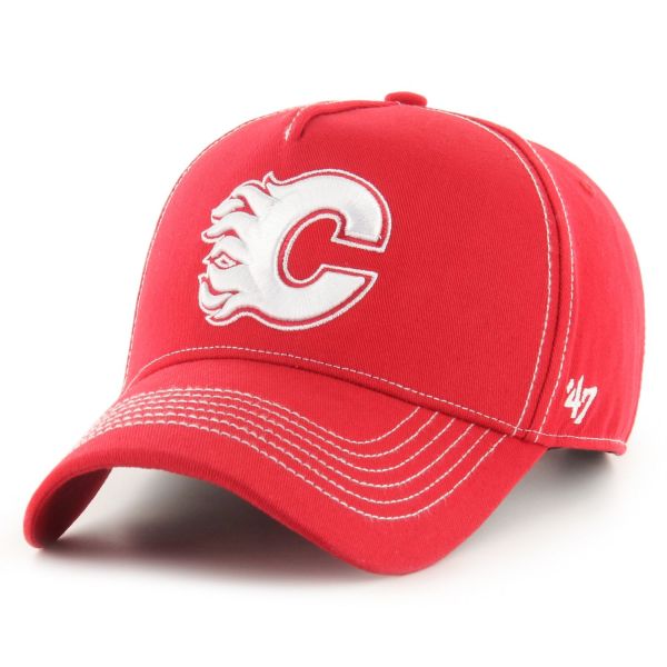 47 Brand Adjustable Cap - STITCH Calgary Flames rouge