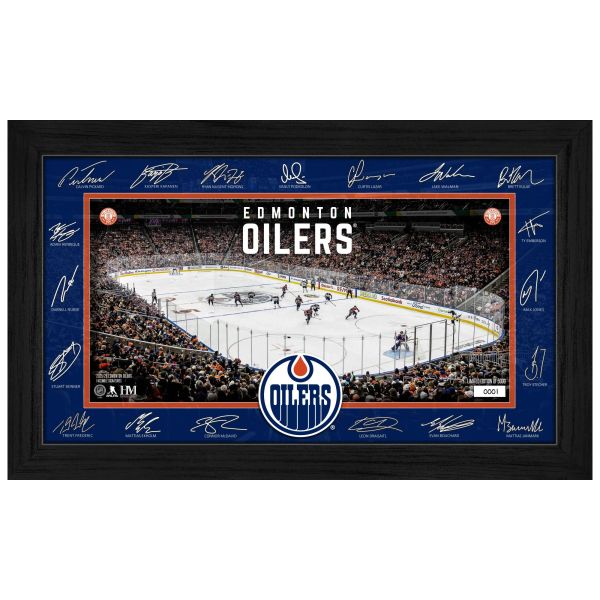 Edmonton Oilers 2025 NHL Signature Rink Bild
