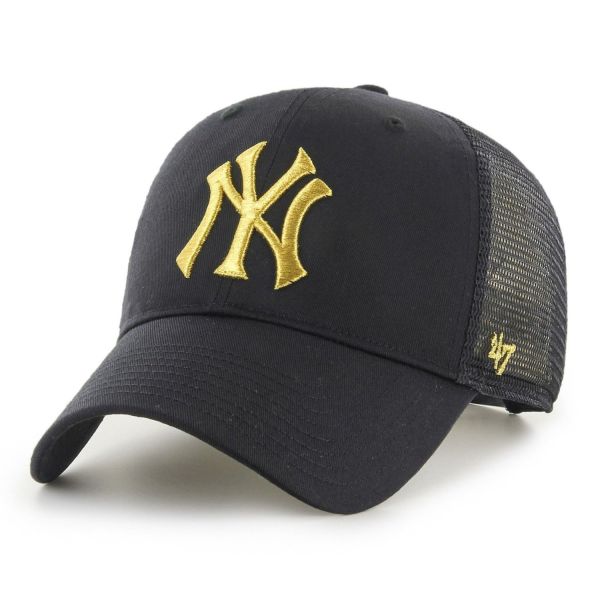 47 Brand Trucker Cap - BRANSON Metallic New York Yankees