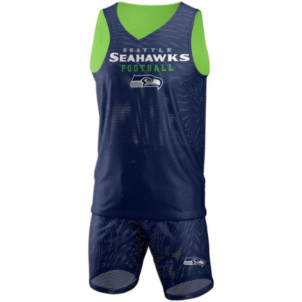 FOCO Big Logo Mesh Set - NFL Seattle Seahawks