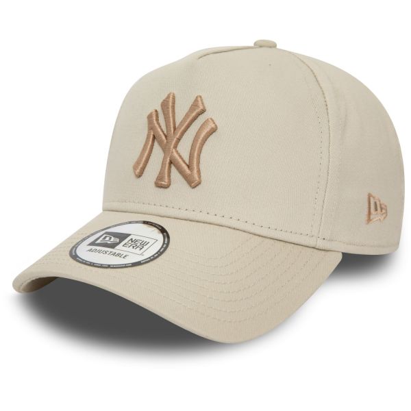 New Era A-Frame Trucker Cap - New York Yankees stone beige