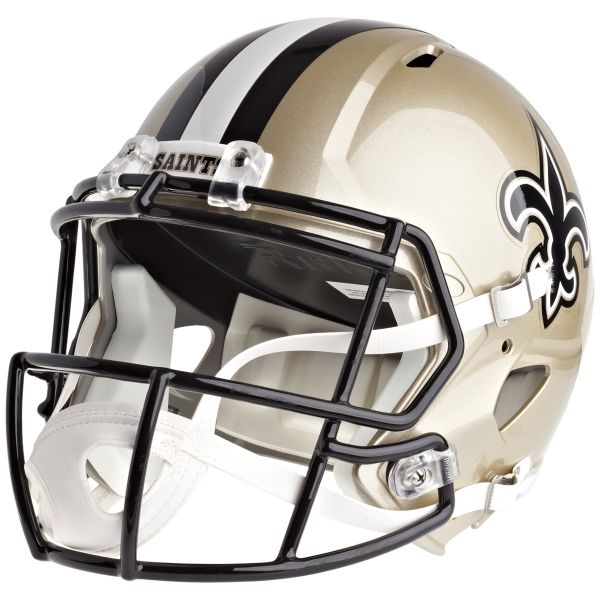 Riddell Speed Replica Football Helm - NFL New Orleans Saints