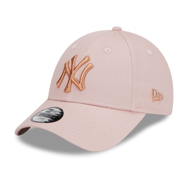 New Era 9Forty Enfant Cap - METALLIC New York Yankees rose