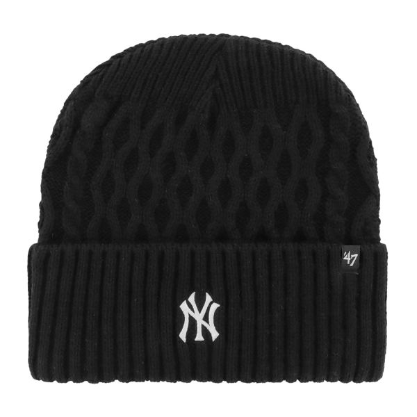 47 Brand Beanie Wintermütze - DRUMCLIFFE NY Yankees schwarz