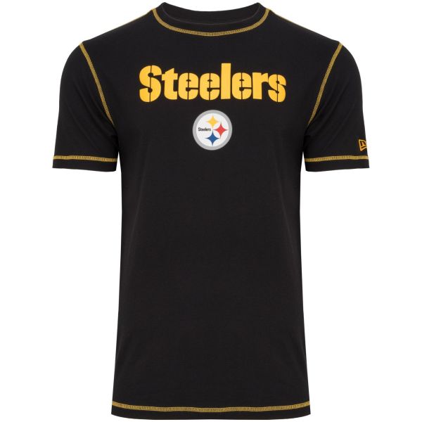 New Era Shirt - NFL SIDELINE Pittsburgh Steelers black