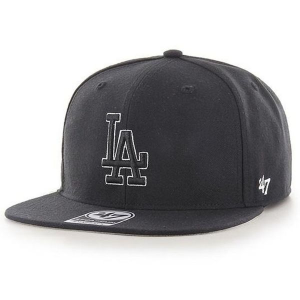 47 Brand Snapback Cap - NO SHOT Los Angeles Dodgers noir