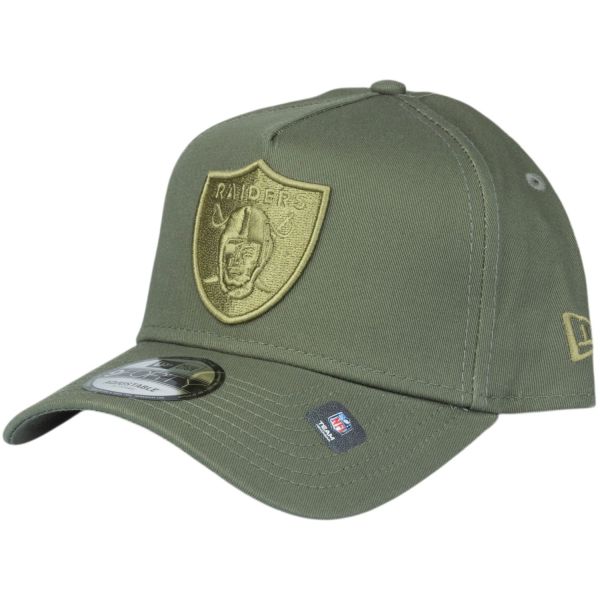 New Era 9Forty A-Frame Cap - Las Vegas Raiders olive
