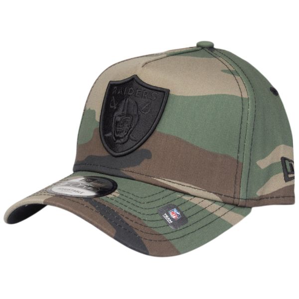 New Era 9Forty A-Frame Cap - Las Vegas Raiders wood camo