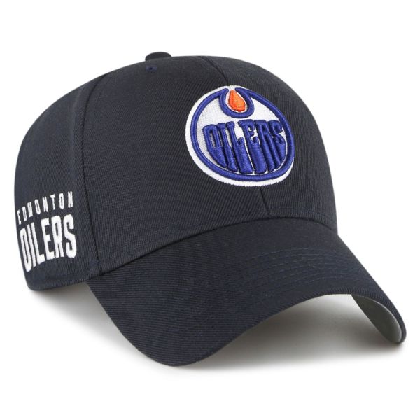 47 Brand Curved Snapback Cap - SURE SHOT Edmonton Oilers