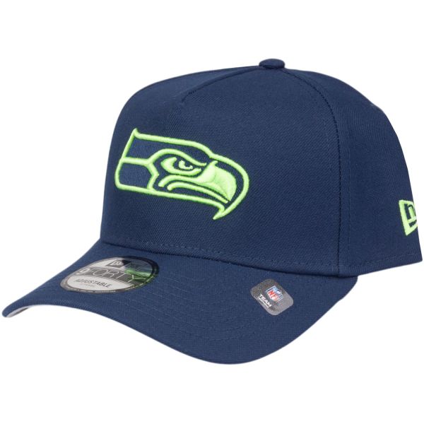 New Era 9Forty A-Frame Cap - NFL Seattle Seahawks navy