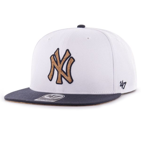 47 Brand Captain Snapback Cap - CORKSCREW New York Yankees