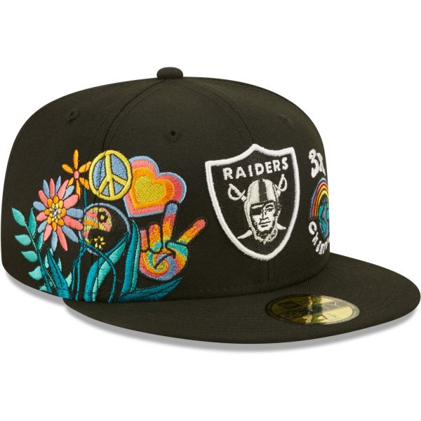 New Era 59Fifty Fitted Cap - GROOVY Las Vegas Raiders