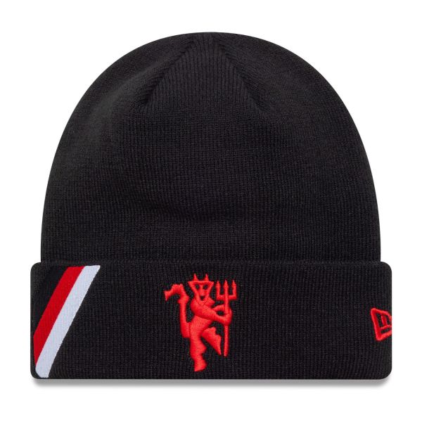New Era Bonnet d'hiver Beanie SIDE STRIPE Manchester United