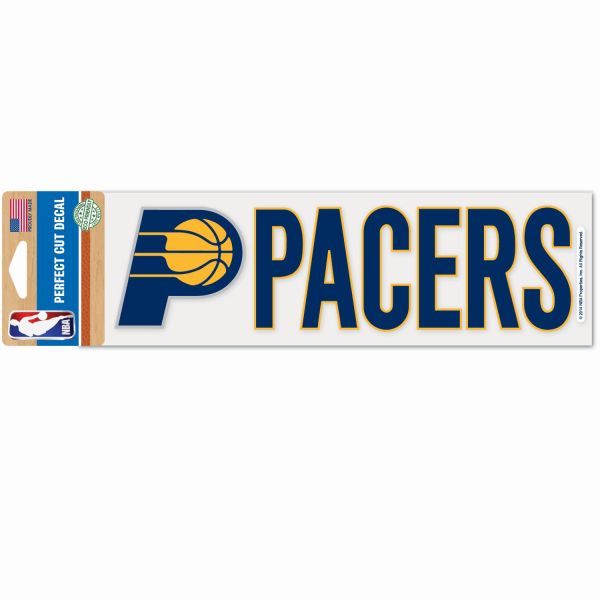 NBA Perfect Cut Autocollant 8x25cm Indiana Pacers