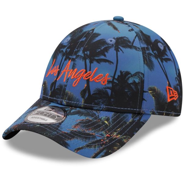 New Era 9Forty Clip-Back Cap - TROPICAL Los Angeles royal