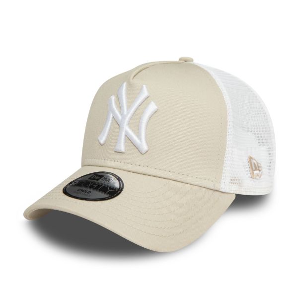 New Era Kinder Trucker Cap - New York Yankees stone beige