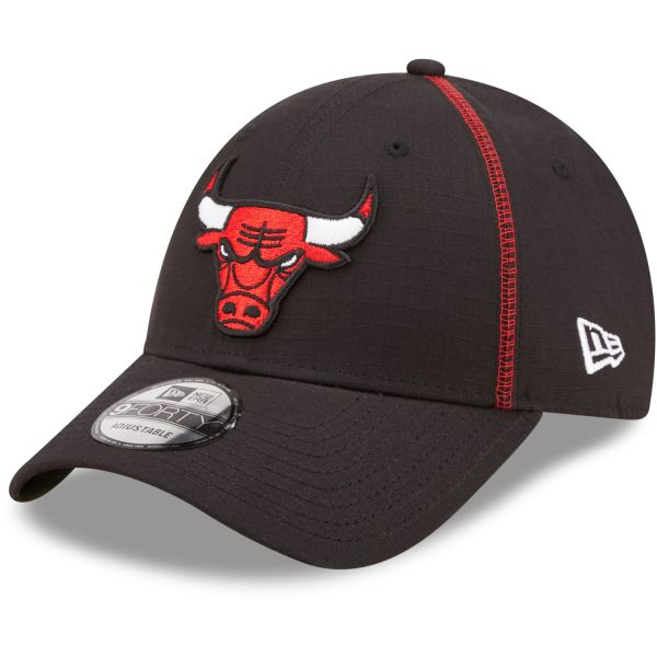 New Era 9Forty Clip-Back Cap - RIPSTOP Chicago Bulls black