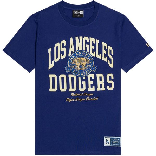 New Era MLB Shirt - LETTERMAN Los Angeles Dodgers